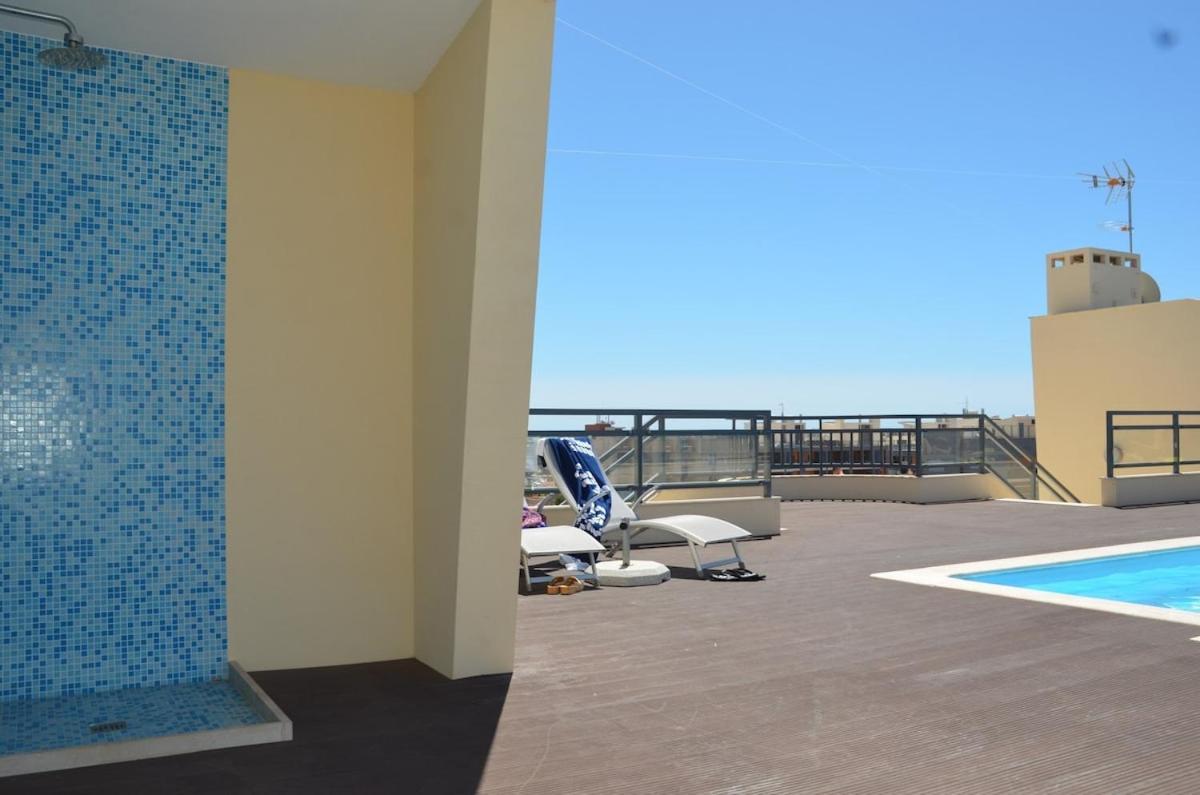 Algarve T2 Apartment With Pool And Balcony In Olhao Ngoại thất bức ảnh
